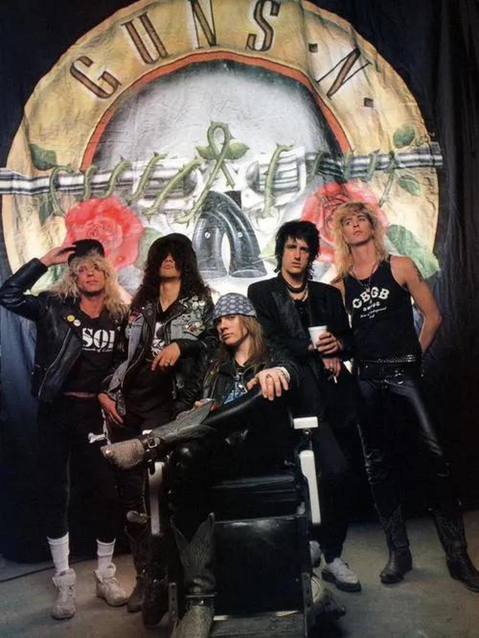 guns n roses(枪炮玫瑰)是美国摇滚乐队,成立于1985年.