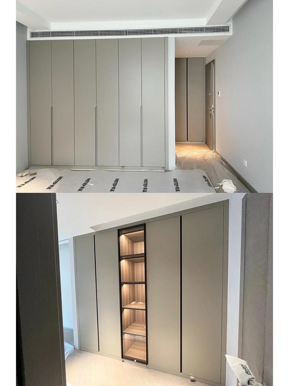 博洛尼全屋定制衣柜 衣柜装完了,比想象的好很多. 1.