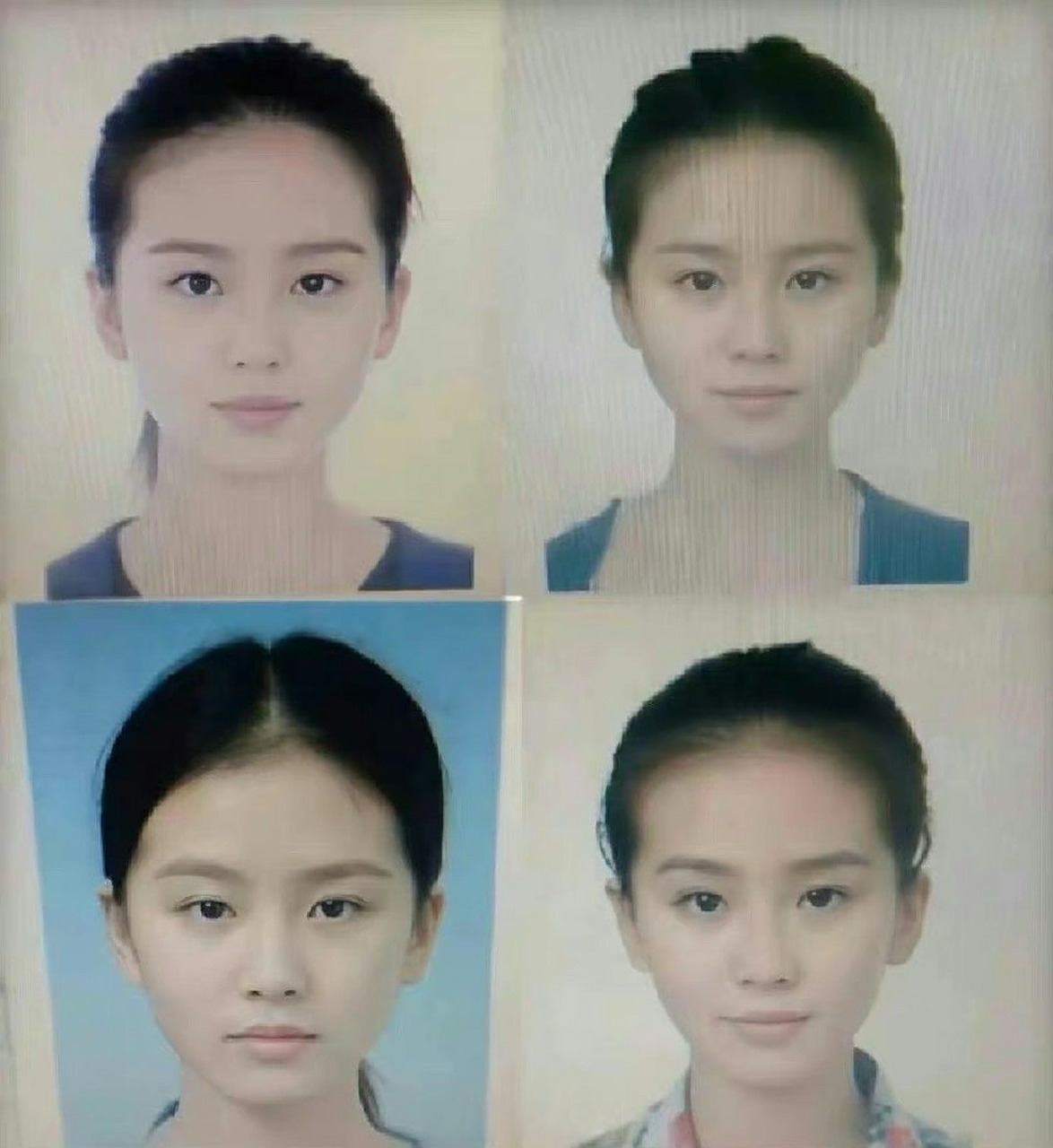 那些说白鹿刘诗诗像的,其实看素颜就可以分别出来,太虐了.