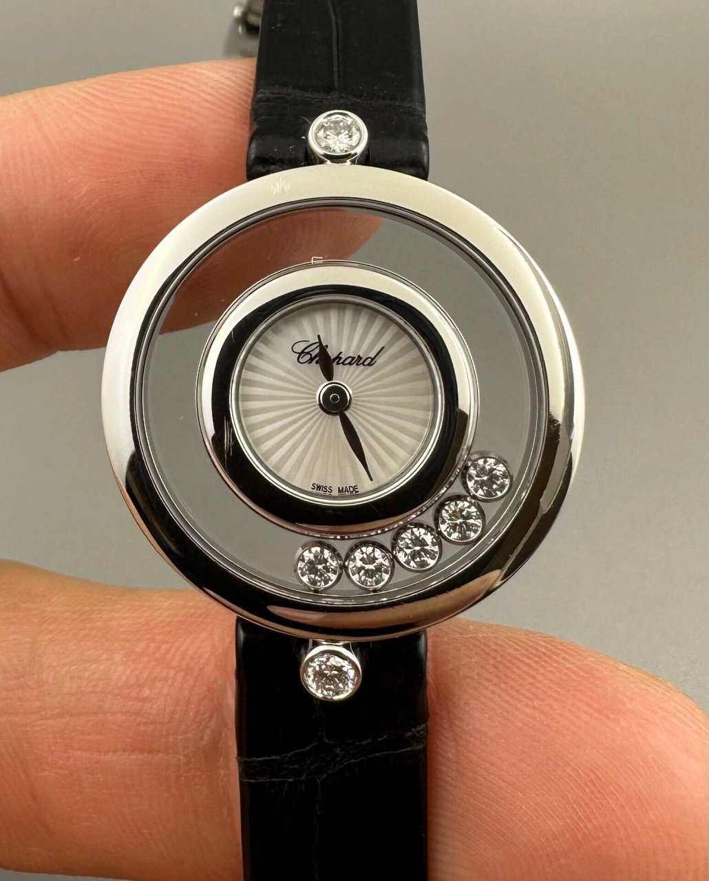 萧邦快乐钻石女装表209415-1001 萧邦快乐钻石女装表:209415-1001,25.