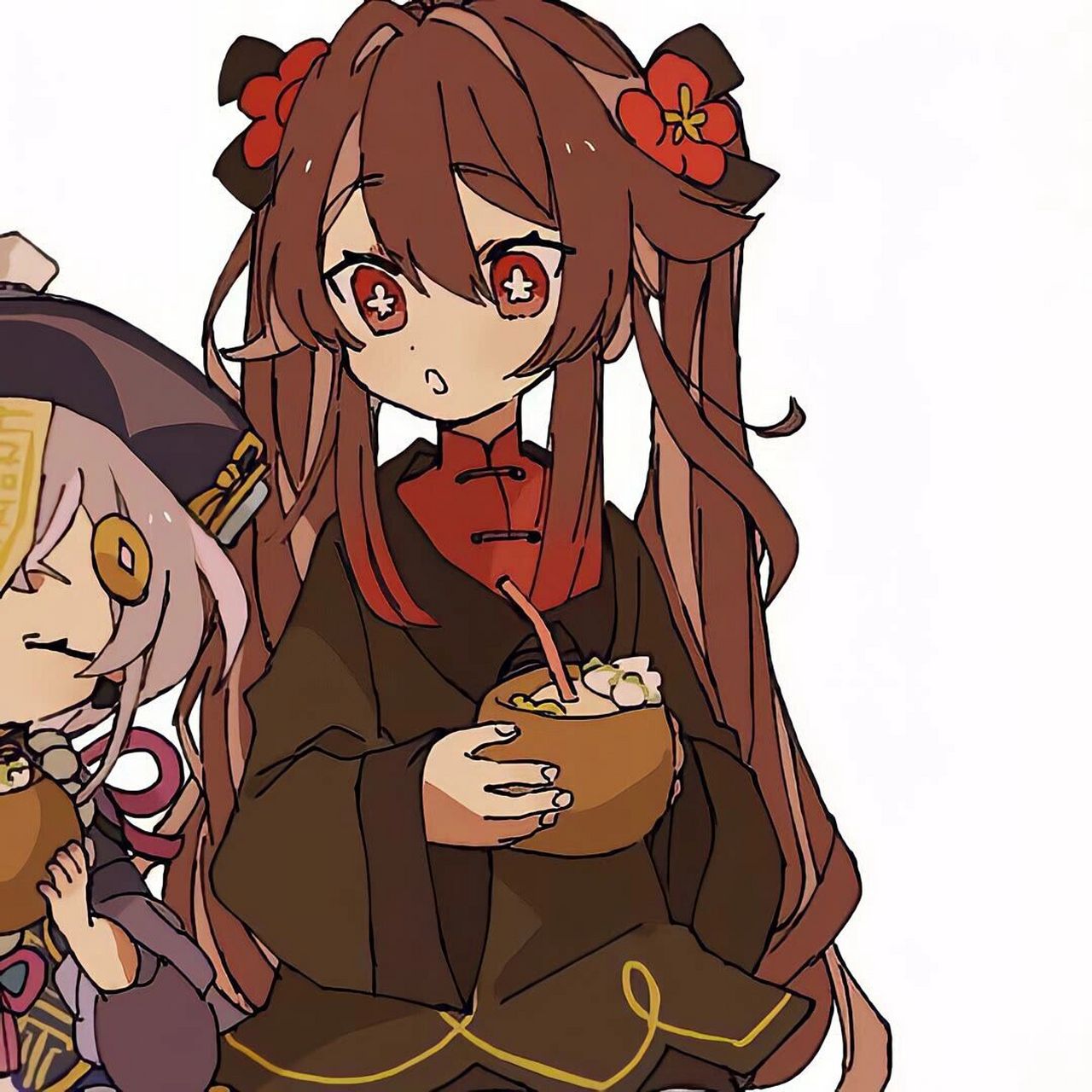 七七×胡桃×芭芭拉』原神闺蜜头像』女生情头