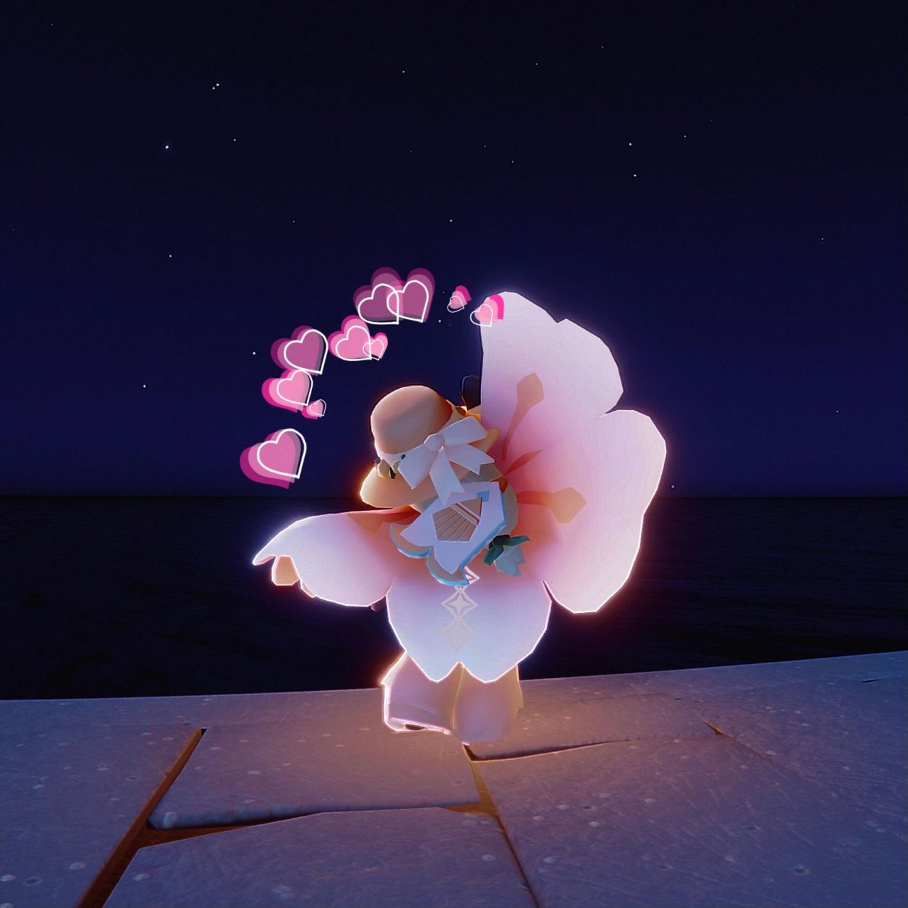 光遇萌妹穿搭78 分享一下自己觉得非常可爱的穿搭94 可爱花环谁见