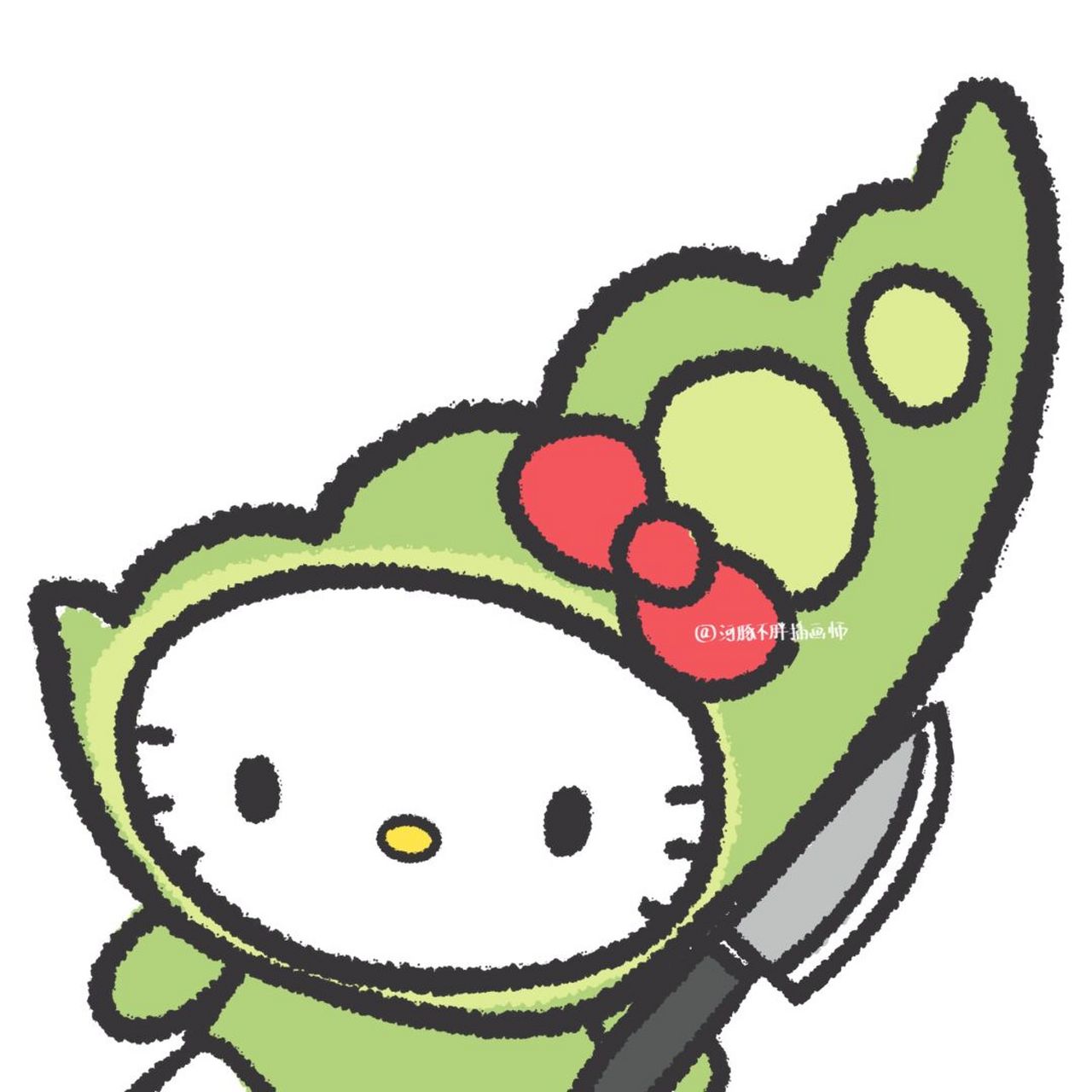 kitty问:你算哪根大葱!