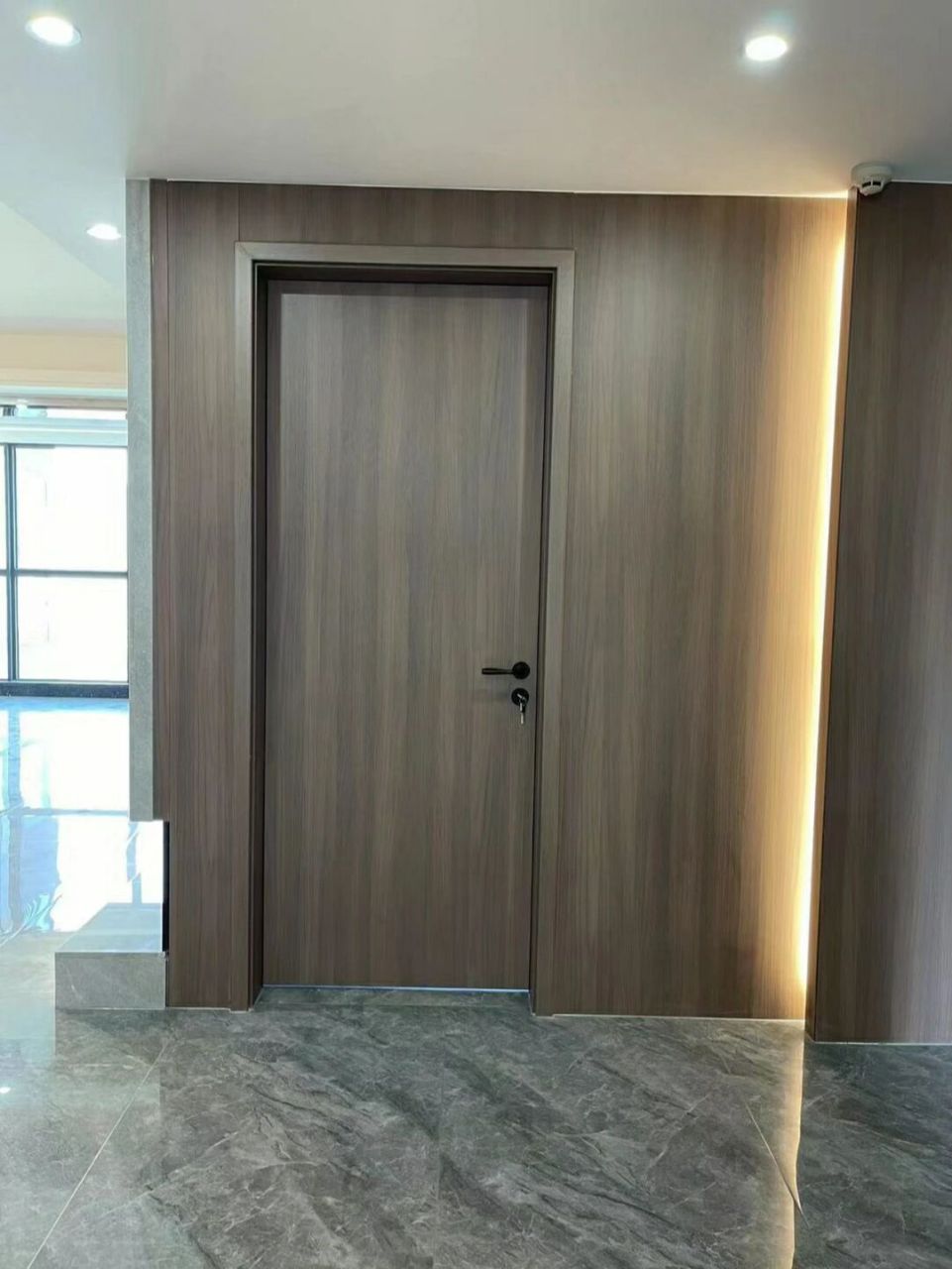 乐臣木门 空间潮牌艺术家 乐臣木门安装效果