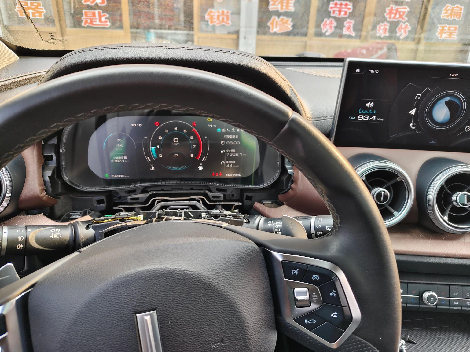 长城魏派vv5仪表黑屏,维修测试正常