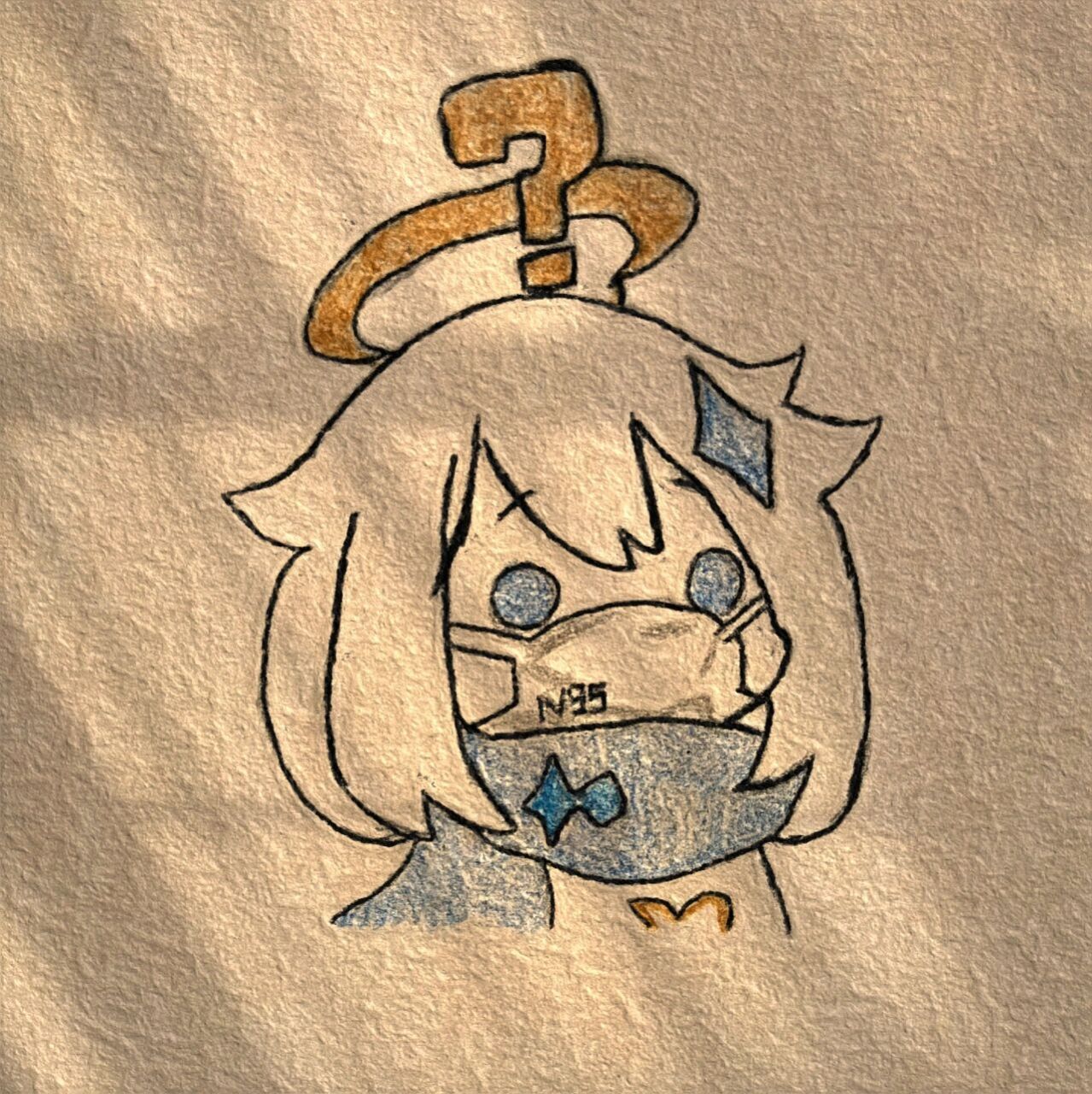 画师パイモン #临摹 #手绘 #我的绘画成长史 #绘画 #原神 #原神派蒙