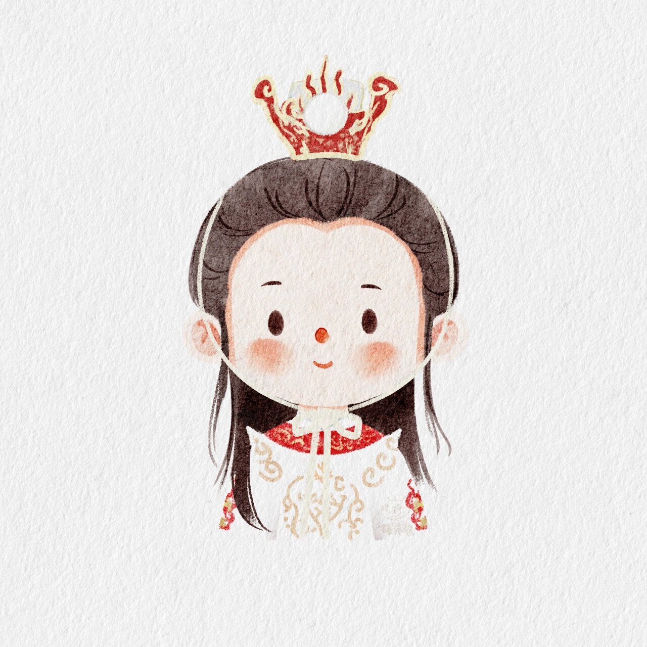 86西游记头像266 我又开始画西游记了 一直有人留言让我补个白龙马