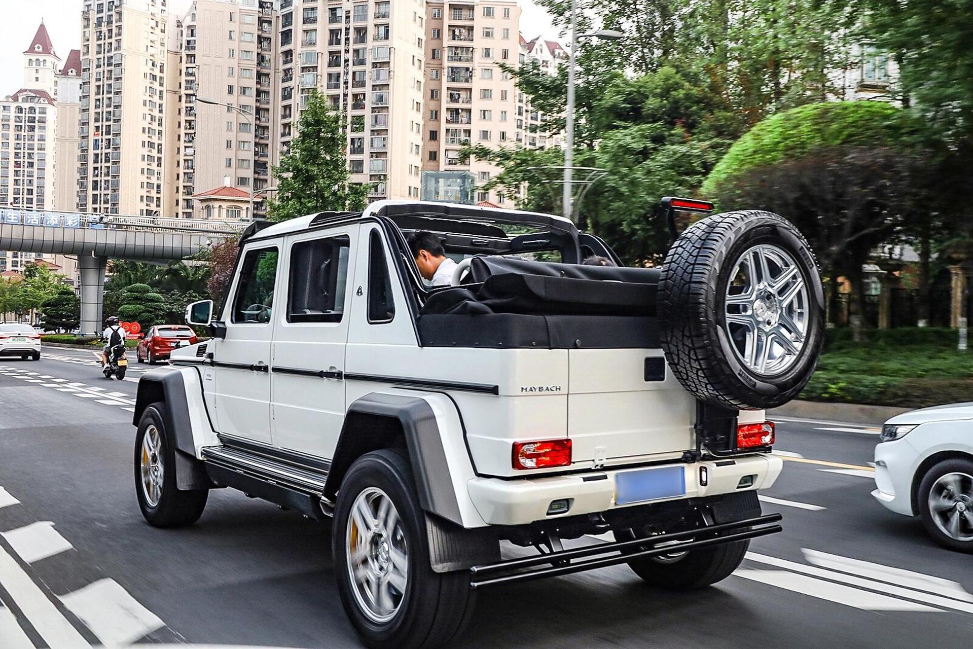 限量99辆的奔驰迈巴赫g650 landaulet 奔驰g级车的终极形式,全球限量