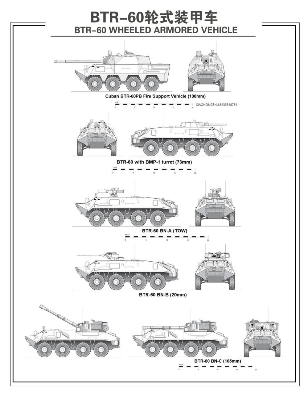 btr-60轮式装甲车 第一批btr-60系列装甲车是在40多年以前装备的,动力