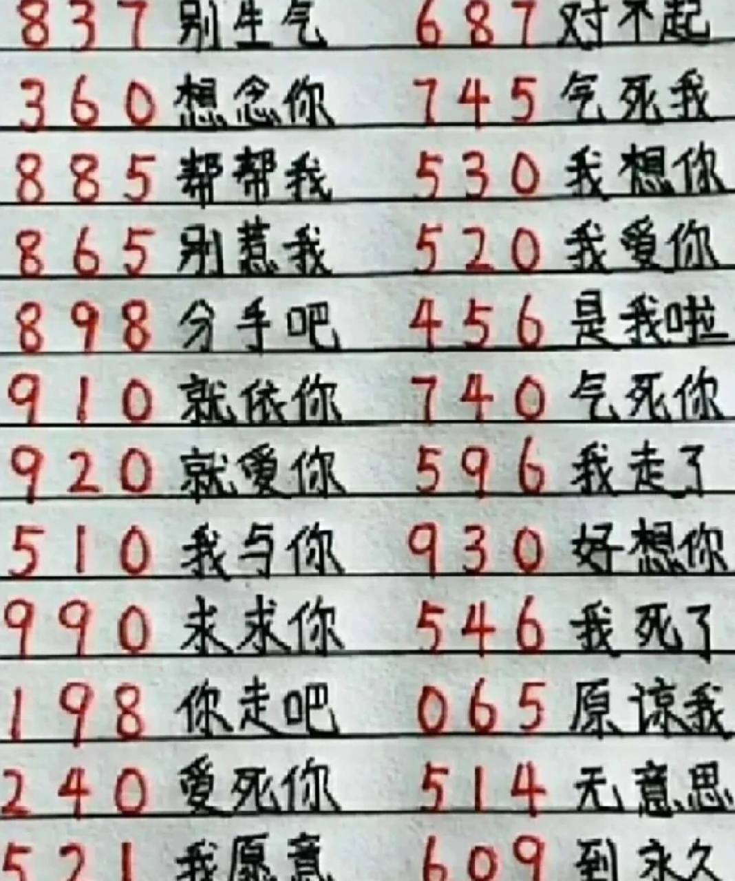 数字骂人法