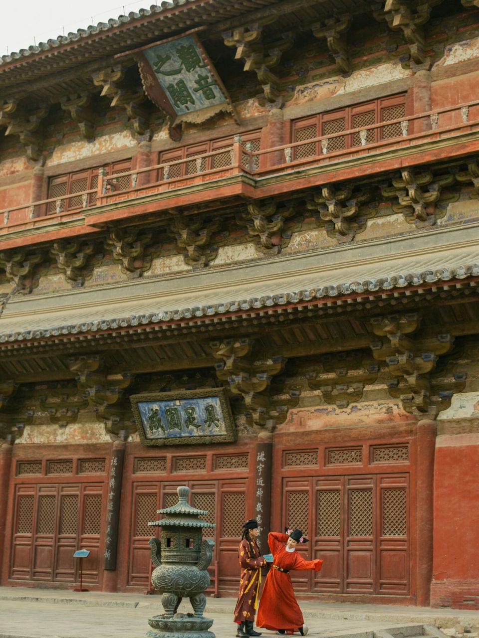 蓟县独乐寺|上承唐代遗风,下启宋式营造 独乐寺,又称大佛寺,位于中国