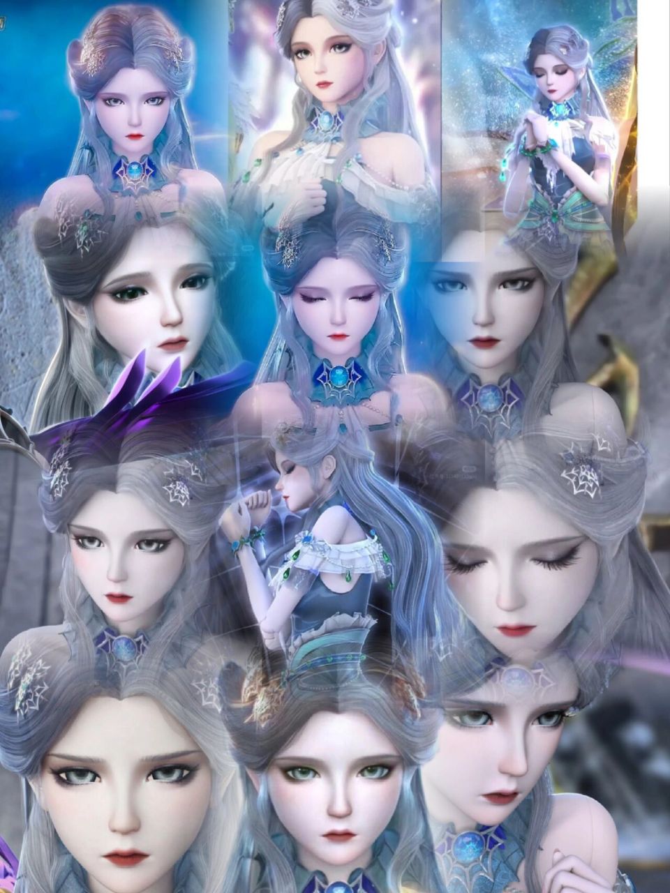 白光莹的建模叶罗丽中最多的没人反对吧   我老婆的建模最多,而且也很