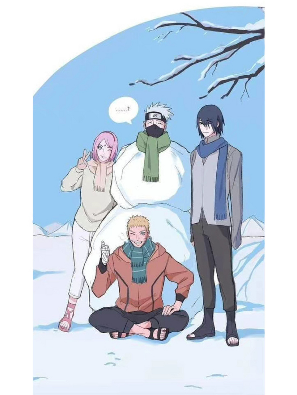 长大了 #动漫# #火影忍者##第七班