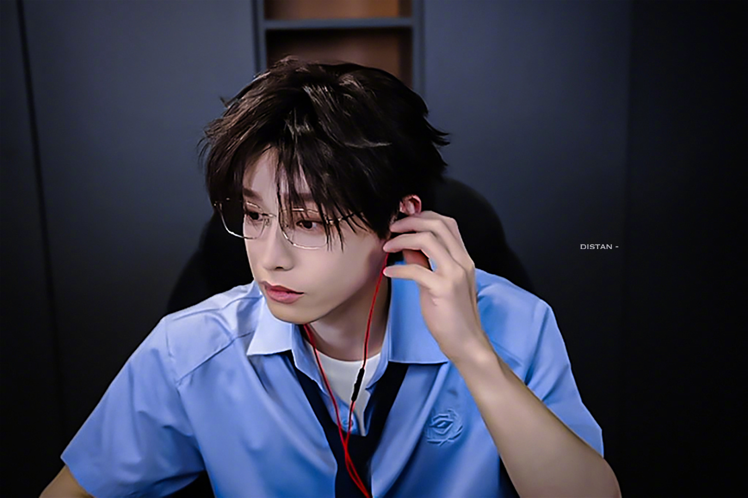 早安咪语##彭昱畅刚瘦回日系花美男#日系感好绝一男的!