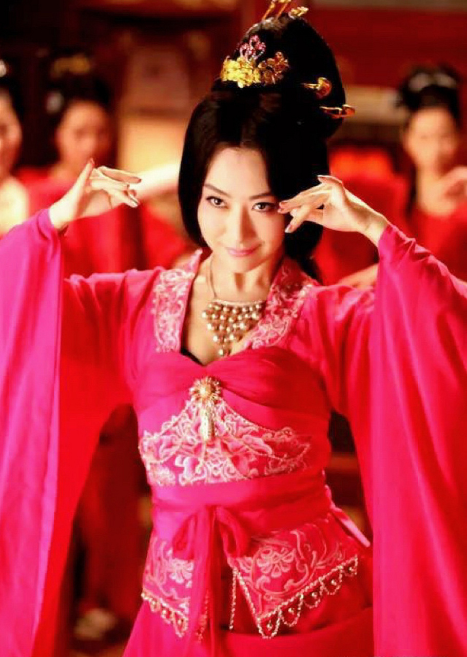「隋唐演义」• 萧美娘  媚眼如丝,一颦一笑皆是风情.