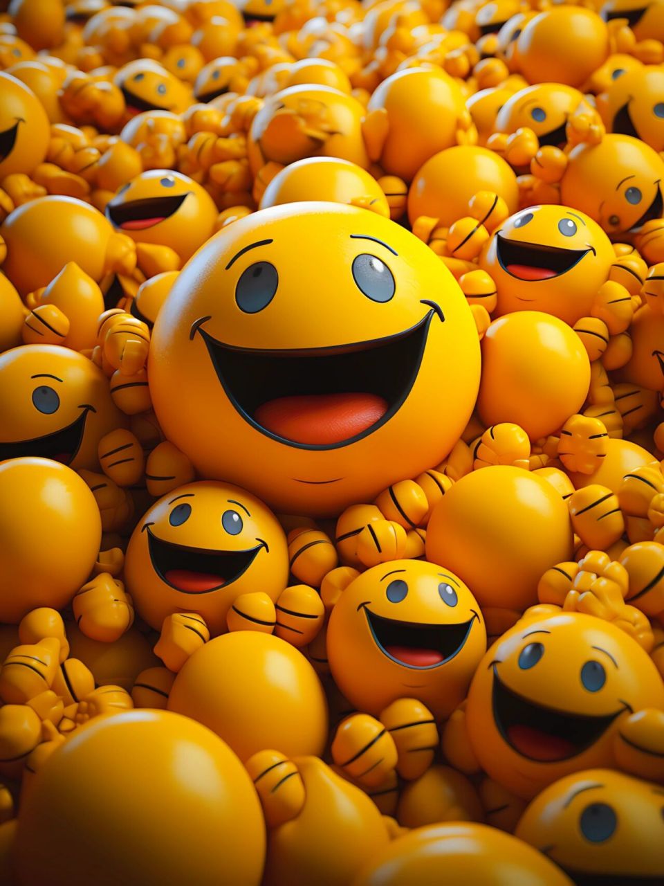 4k高清壁纸 | 笑脸表情3d壁纸 泰酷辣 06  拿走不谢!