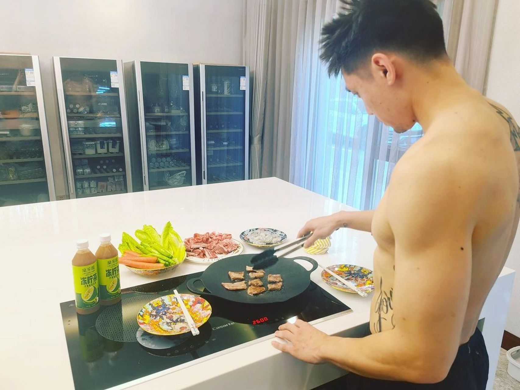 好久不见!赵泰隆晒照,身材保持的非常好[鼓掌]  #看cba上咪咕