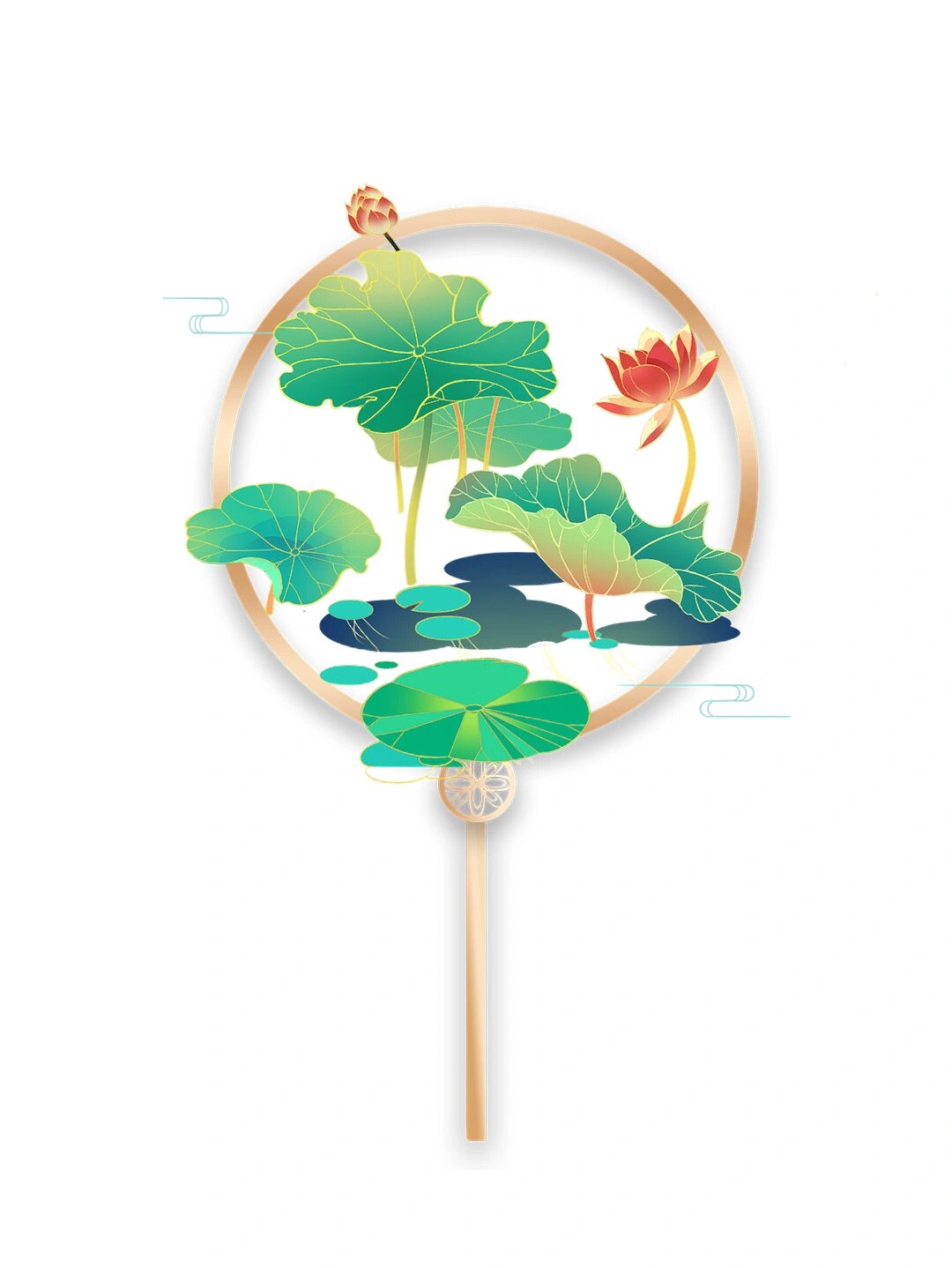 国潮|古风|团扇|免抠素材合集 宝子们,今天给大家分享团扇,团扇一直都