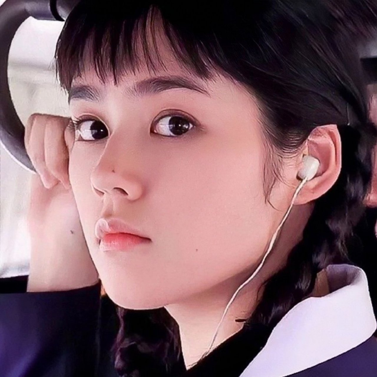 韩佳人 鼻尖痣真的是点睛之笔啊