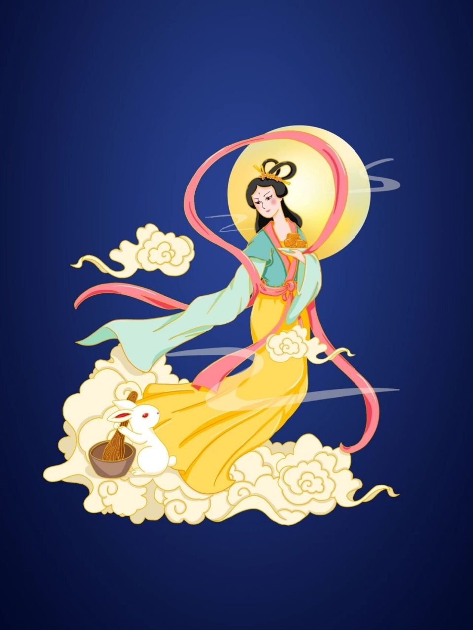 合集61/中秋嫦娥奔月免抠png素材分享 96中秋节也是中国传统四大