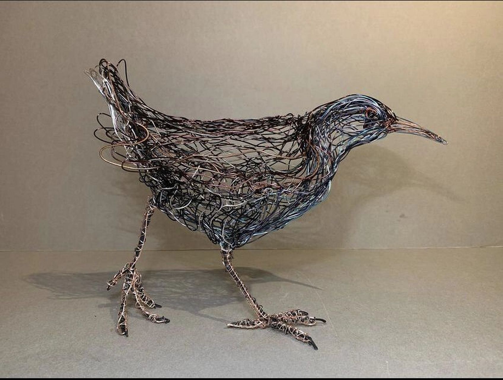 铁丝动物 手工制作的铁丝 铝线小动物