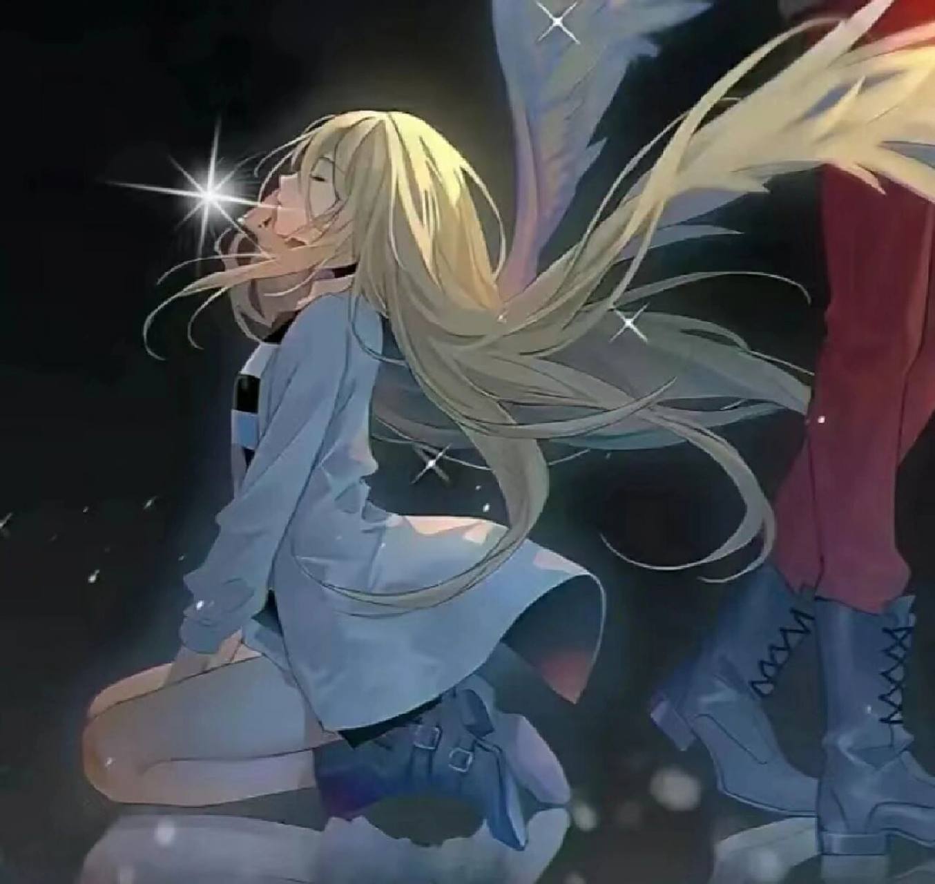 撩妹大队·日月 居然用的是情头! 快点告诉小杏仁 .嘻嘻