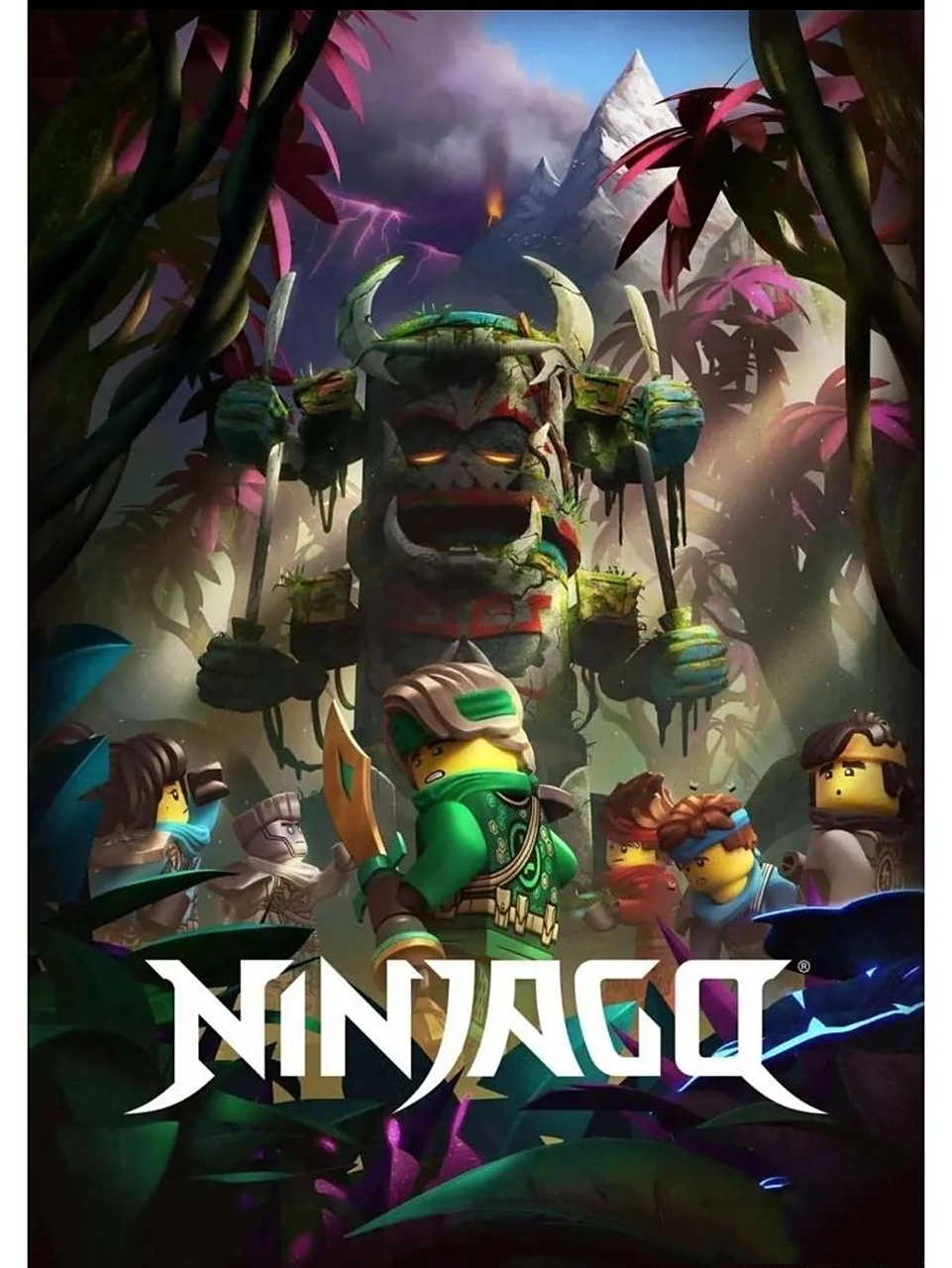 乐高幻影忍者 手绘 我这里是画了个……寂寞?