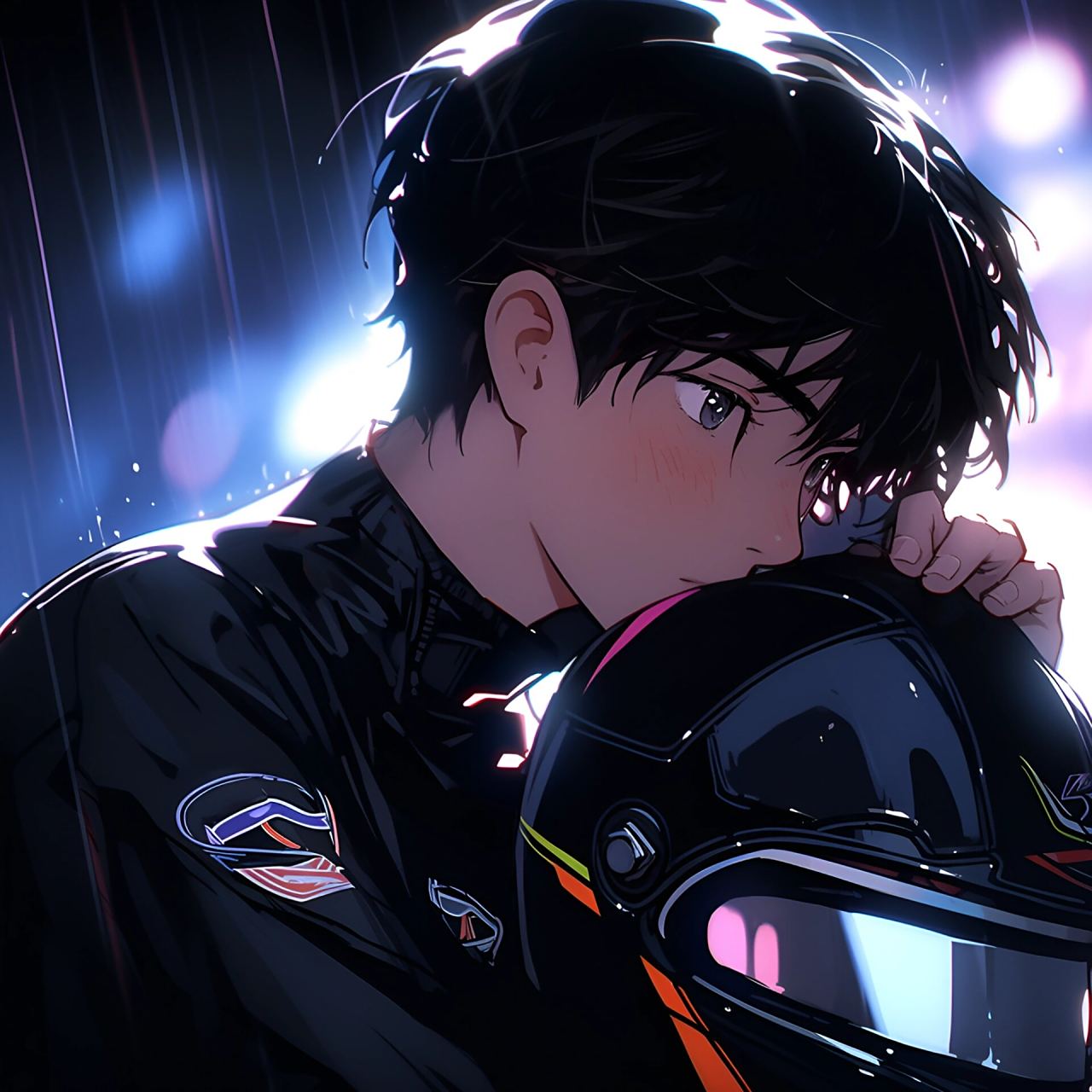 旧漫头像丨机车少年 机车风格简直太帅了,听说每个男孩子都有一个机车