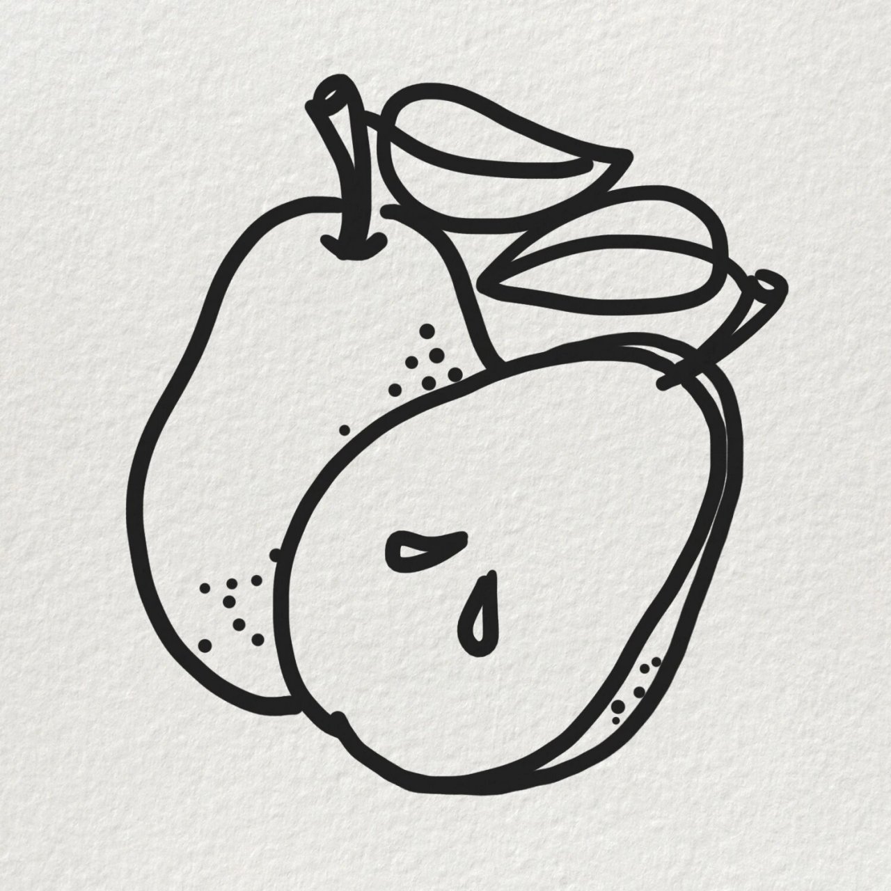 梨98的简笔画法