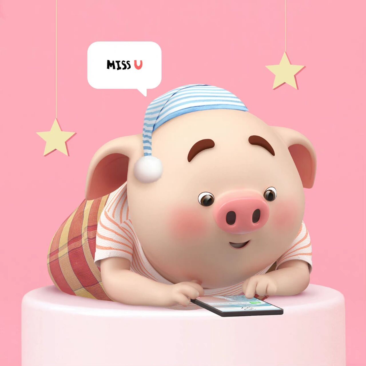 猪小屁猪小美可爱情侣头像91 猪小屁为什么这么可爱!