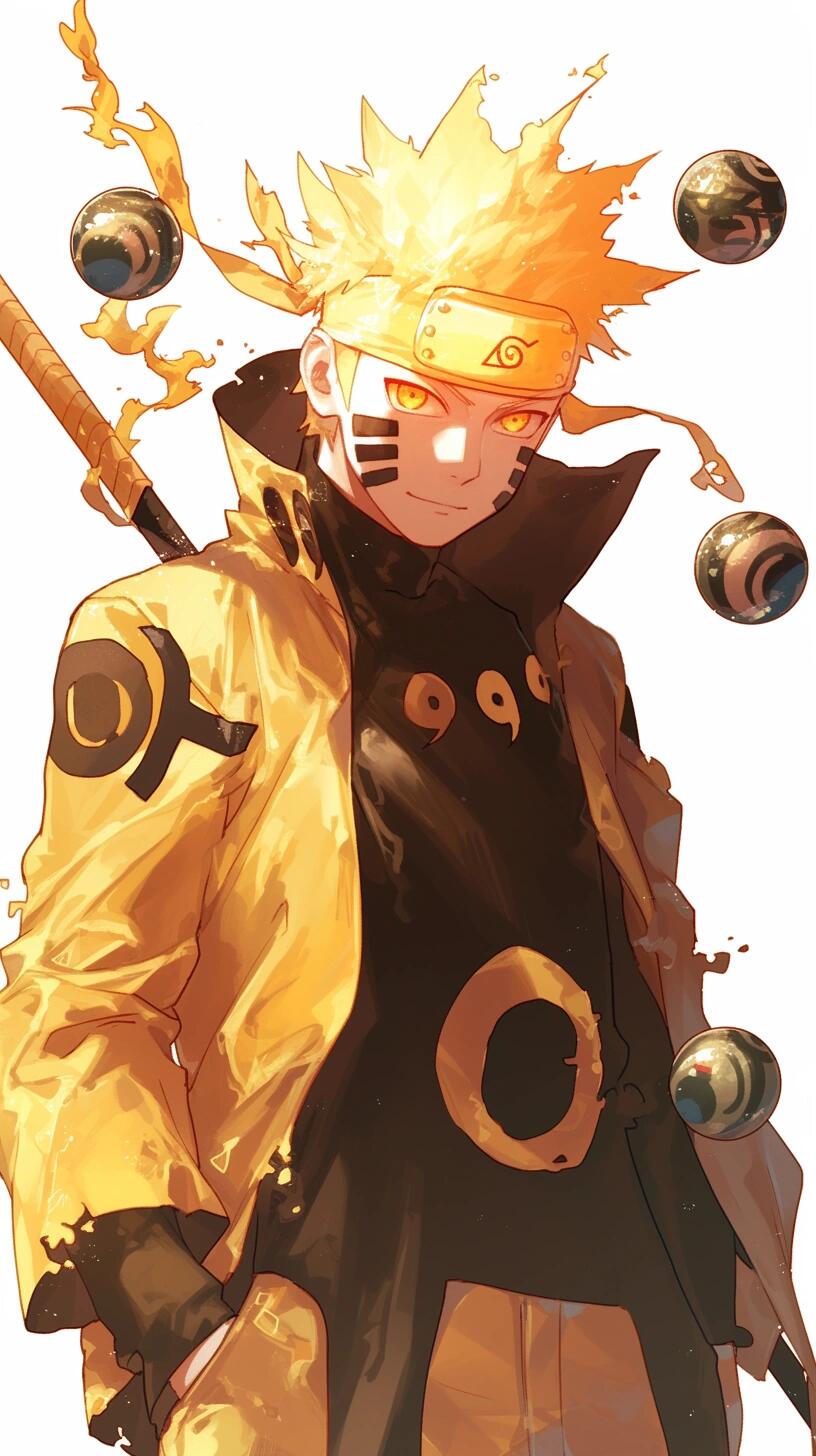 火影忍者-九尾仙人模式鸣人