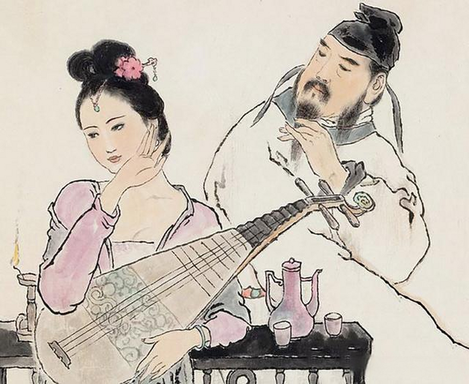 白居易养了33个家妓,都是15岁左右,女孩长到18岁就将她们转卖,送人了