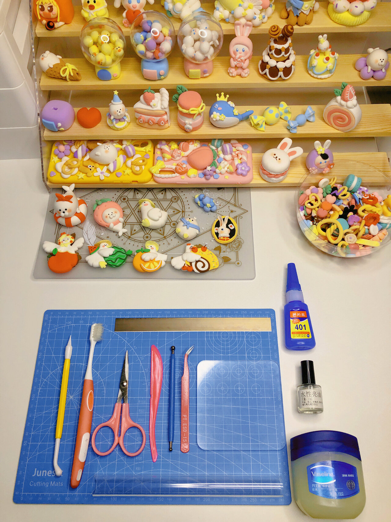 工具丨超轻黏土制作我常用的工具00