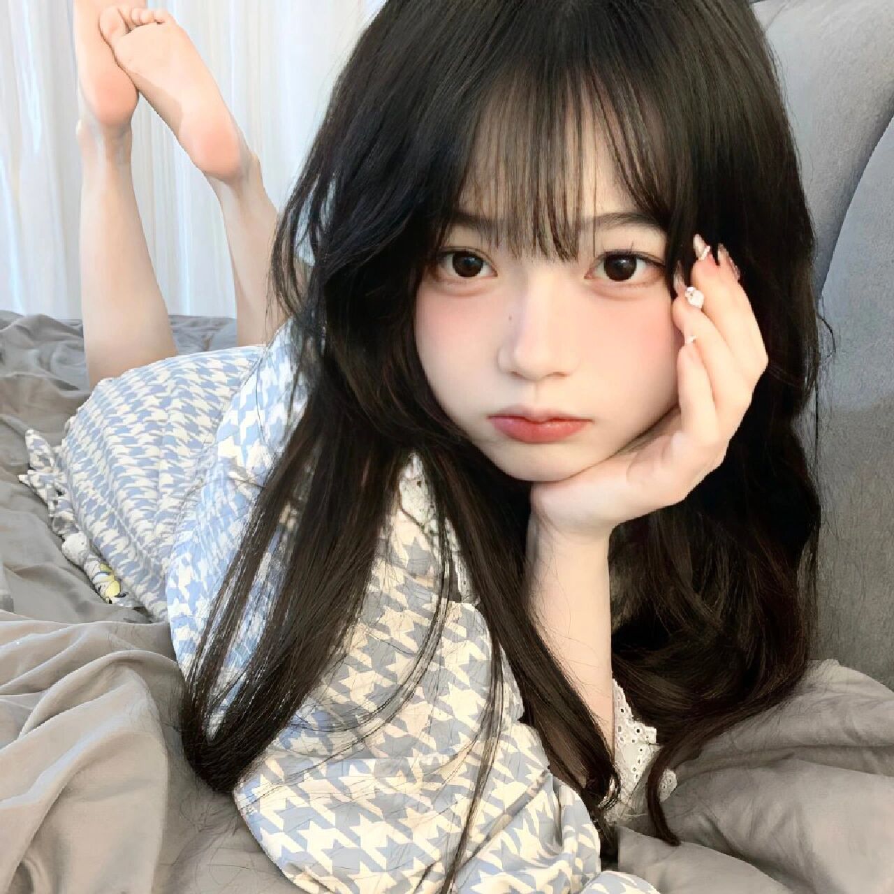 甜妹头像 一起换头像啦