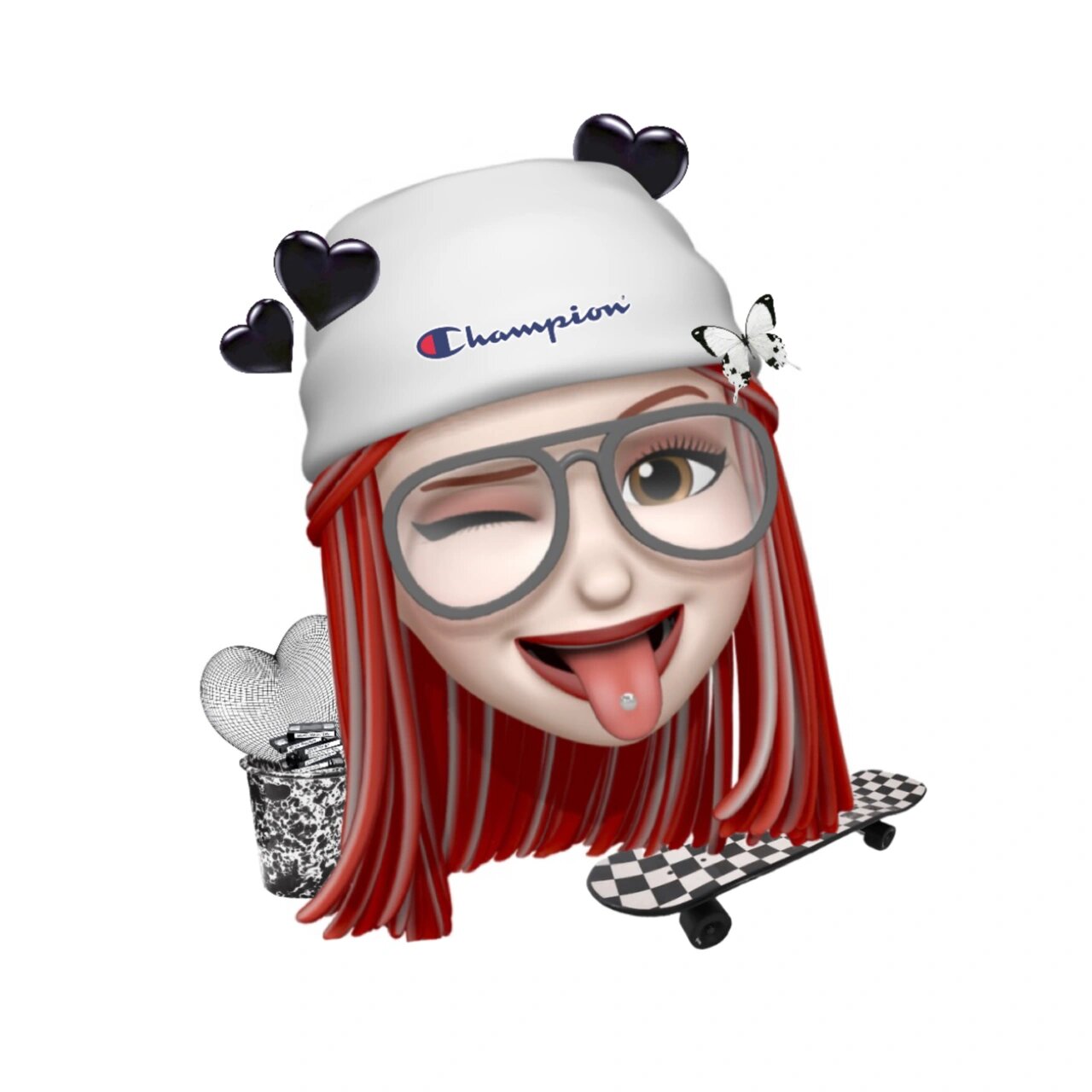 拟我表情 醒图贴纸 给自己搞几个头像玩玩 终于找到放大拟我表情不