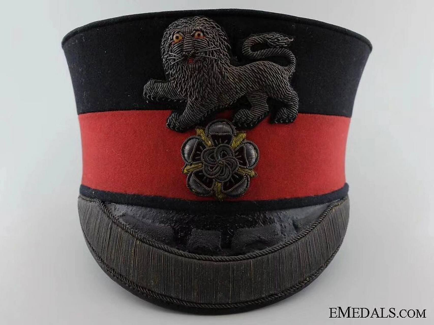 筒帽 维多利亚时代的兰开斯特团军官桶帽,老式pillbox帽的元素很多