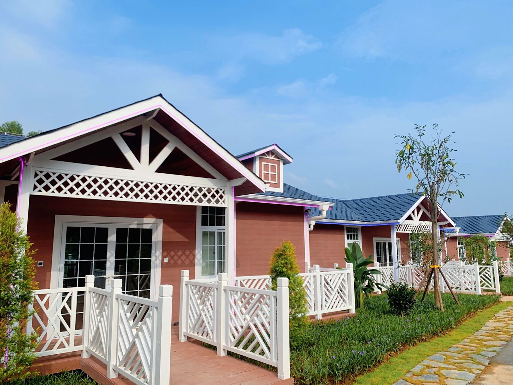 南宁周边游|大明山茶园景区住宿篇 国庆期间在大明山茶园预定了新建好
