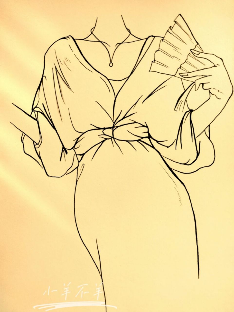 美女黑白简笔画#绘画教程29(附过程) 辣妹简笔画74绘画过程 小红书