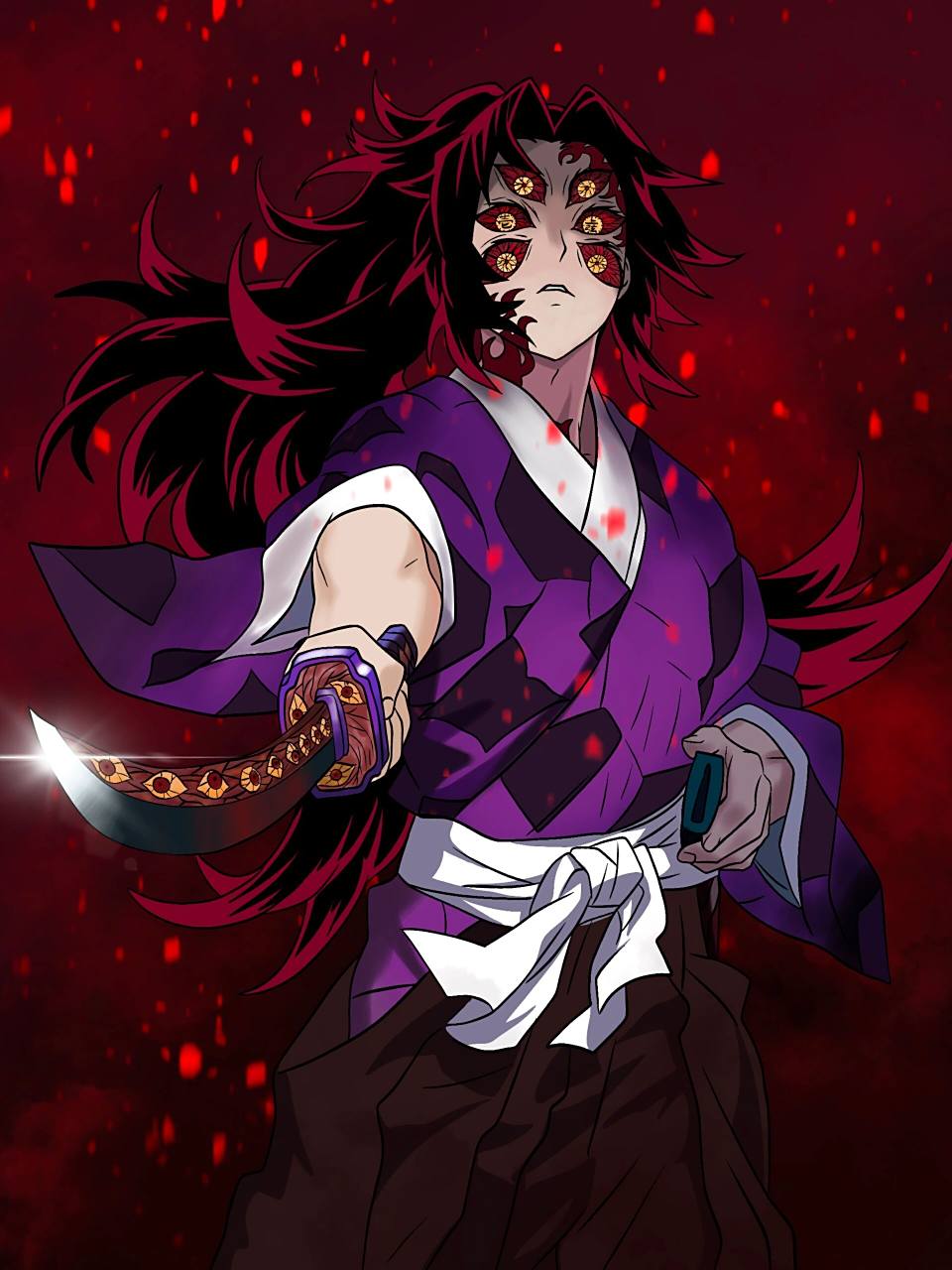 鬼灭之刃系列——上弦之一黑死牟 一人压制鬼杀队最强战力 继国缘一在