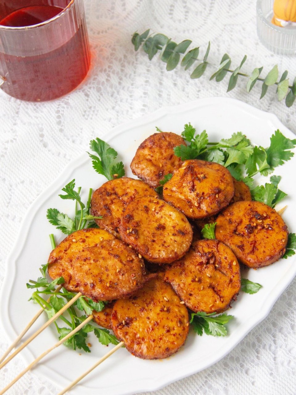 78记忆中儿时最爱烤串儿6015空气炸素鸡超好吃   93来上海后