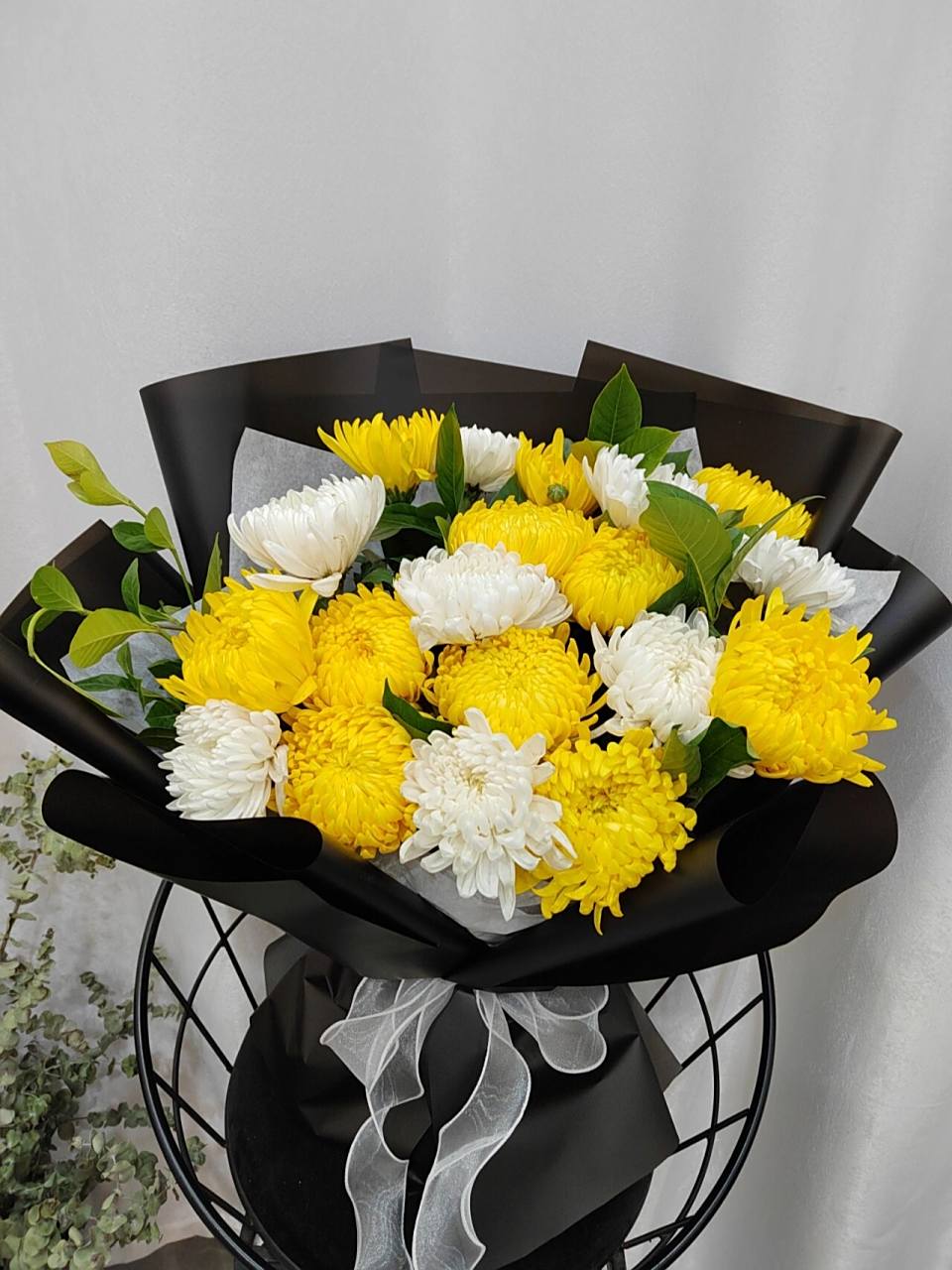 清明节菊花花束 给另一个世界的人的思念和爱 清明节菊花花束 67