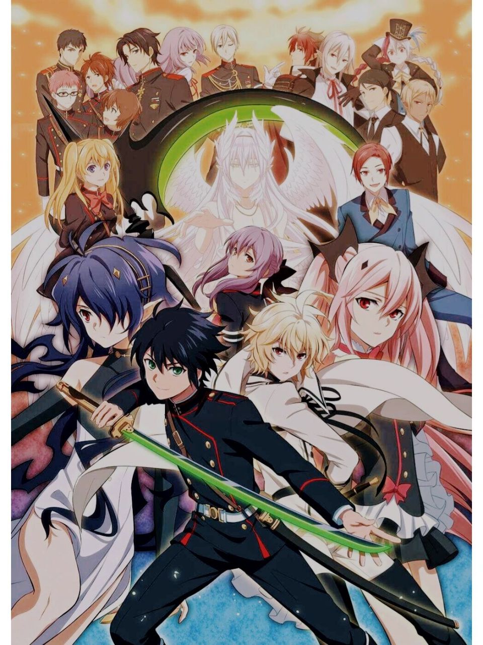 终结的炽天使壁纸(第七张有惊喜哦)  第七张有惊喜哦