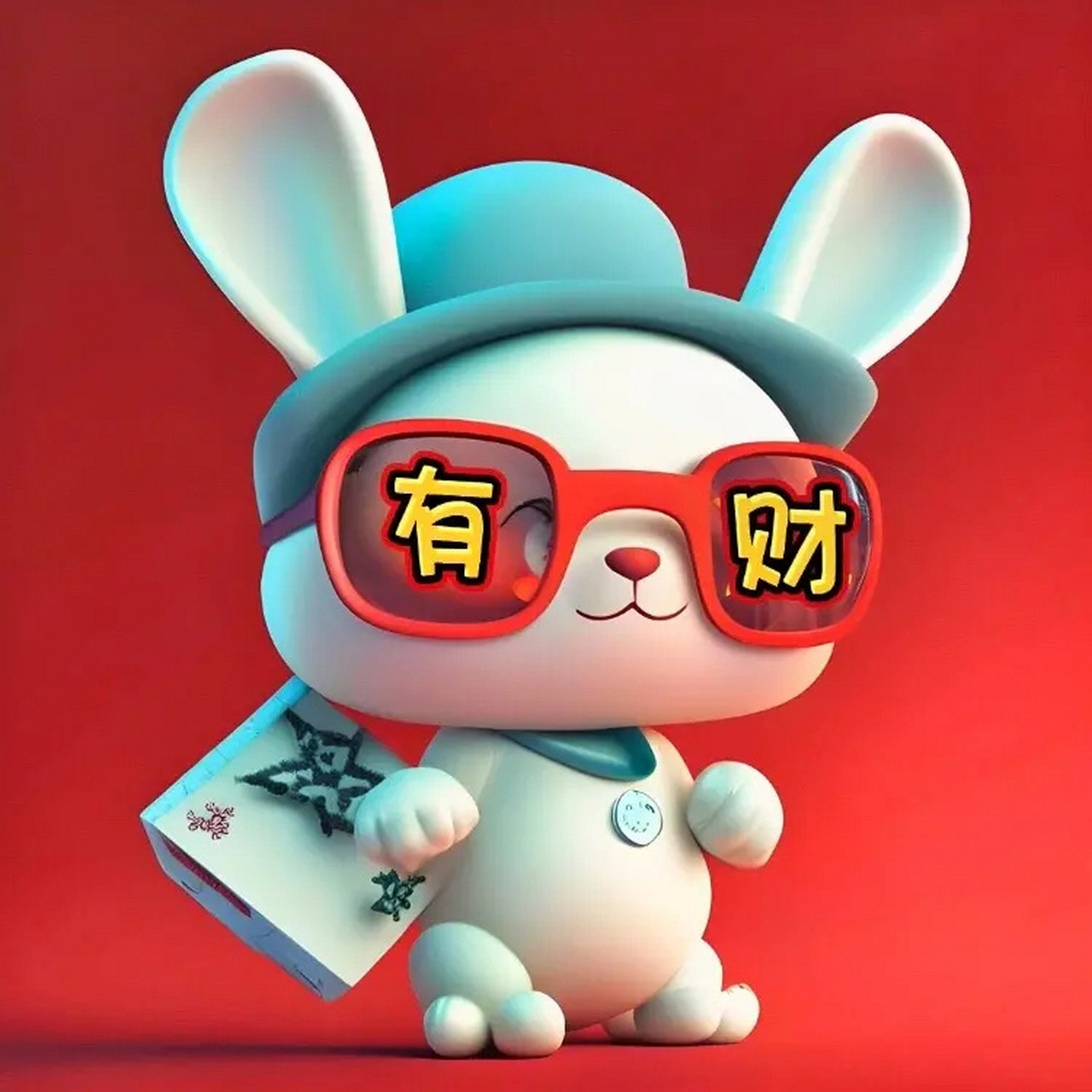 2023兔年头像 兔年暴富头像 新的一年新的开始 加油