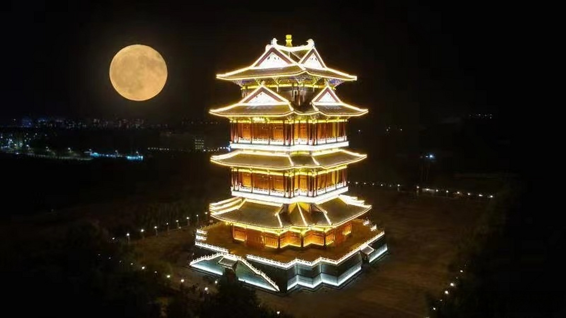 "大辽第一楼"——法库白鹤楼  振兴新突破 我要当先锋#美丽乡村推荐官