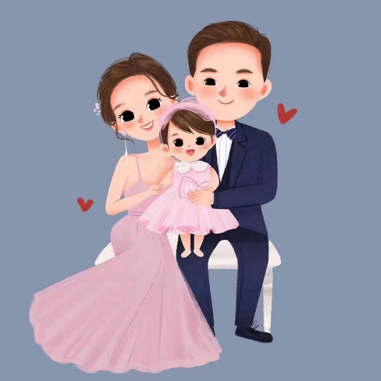 宝妈带娃┆亲子漫画头像 好久没更新~ 自己改锁了新身份08ˋ73