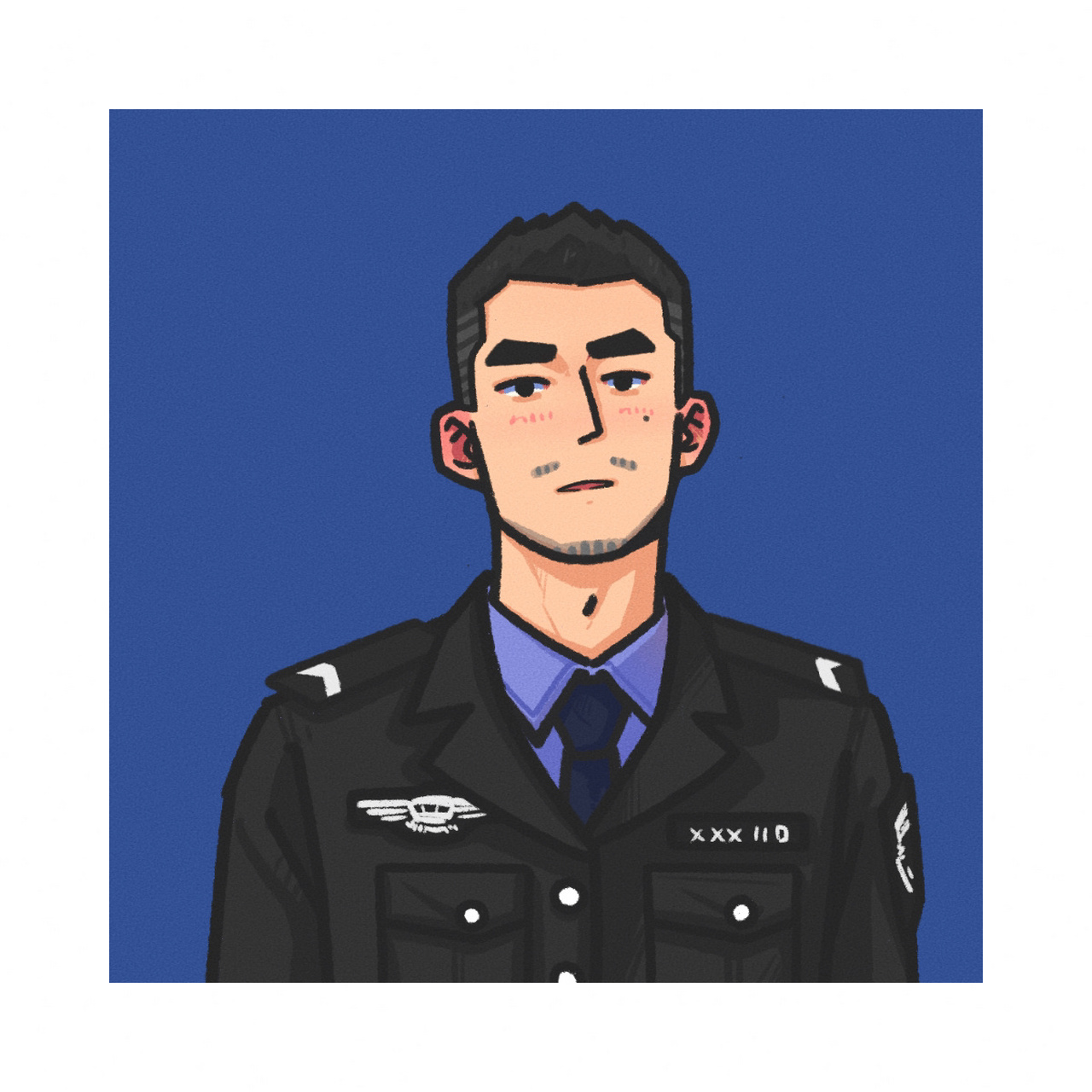 78警察男友 这个是职业男友的警察男友的胡子版,我