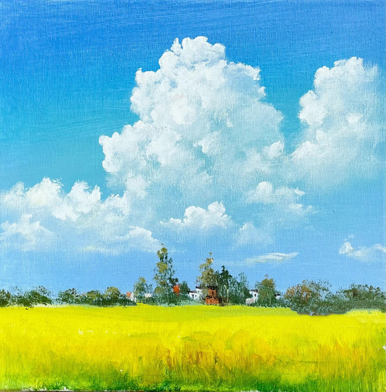 夏日必学必画的小清新系列风景画,拿去不谢 都有课程,画都可以出