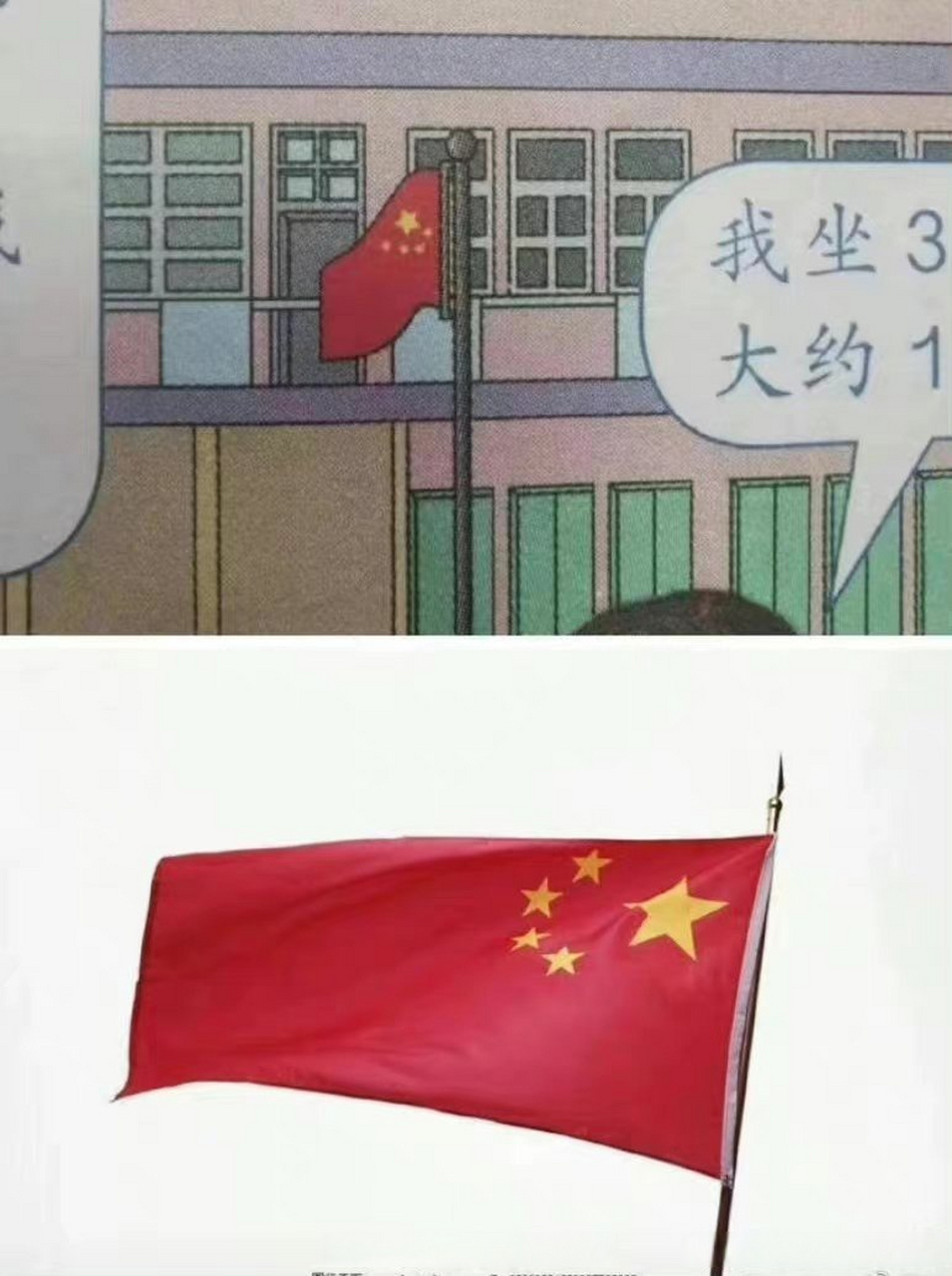 国旗画错了后果图片