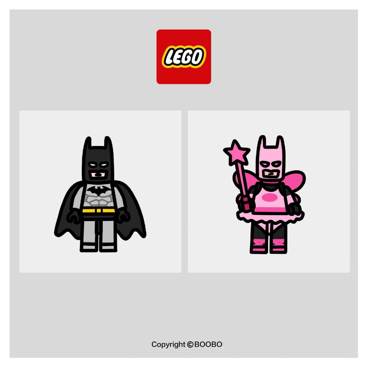 lego|乐高情侣头像-蝙蝠侠 batman!