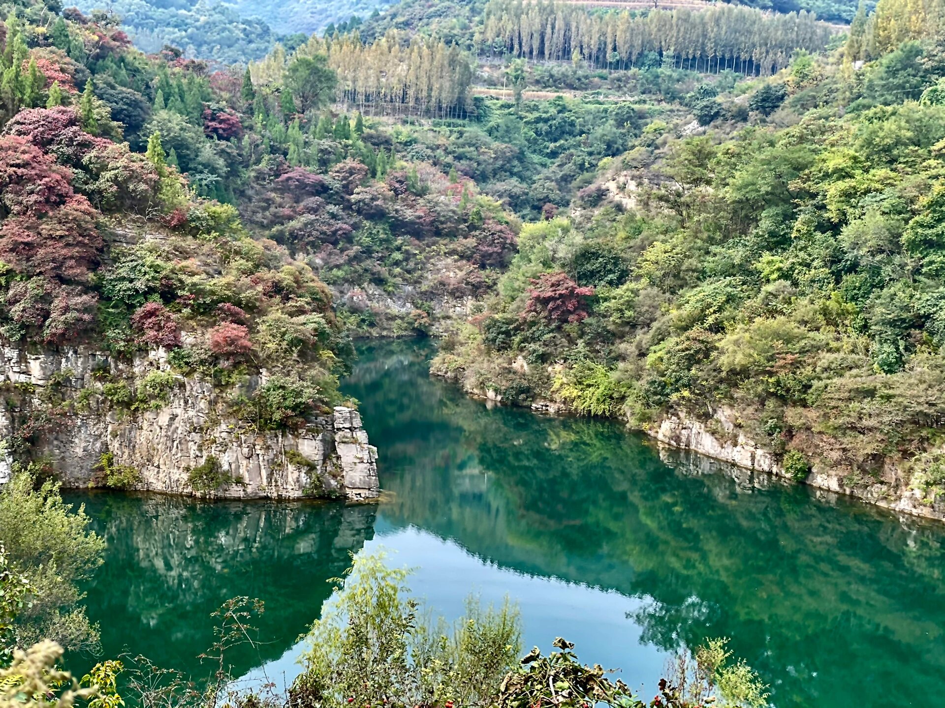 博山 镇门峪水库 淄博人 一天游博山 镇门峪水库